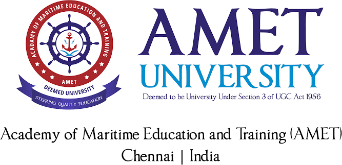 AMET University logo