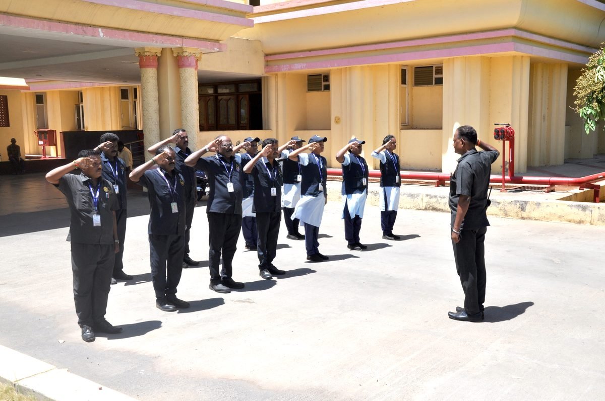 Security supervisors and armed personnel Chennai